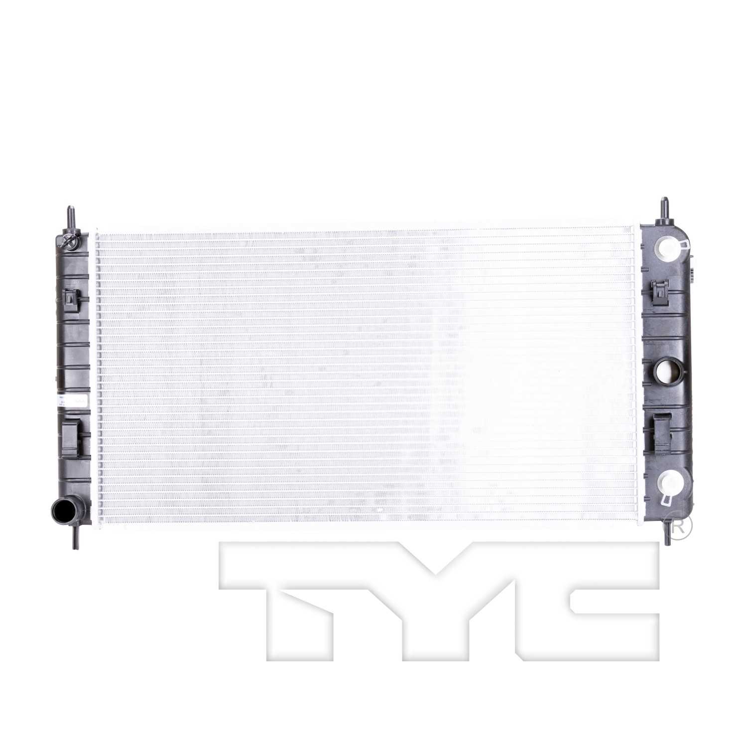 TYC TYC Radiator  top view frsport 2864