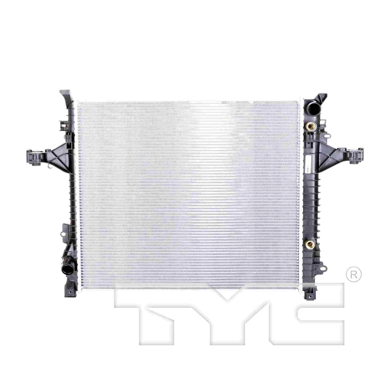 TYC TYC Radiator  top view frsport 2878