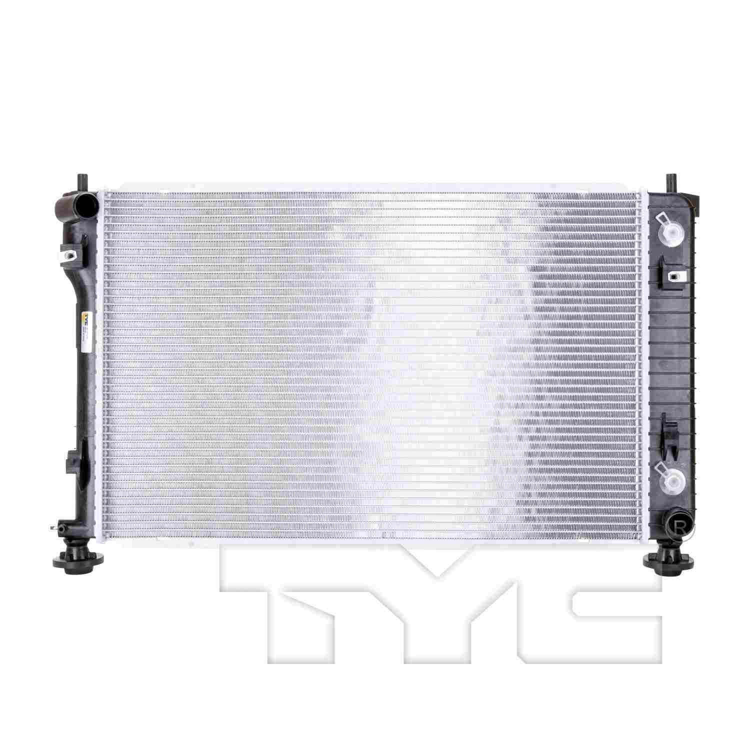 TYC TYC Radiator  top view frsport 2879