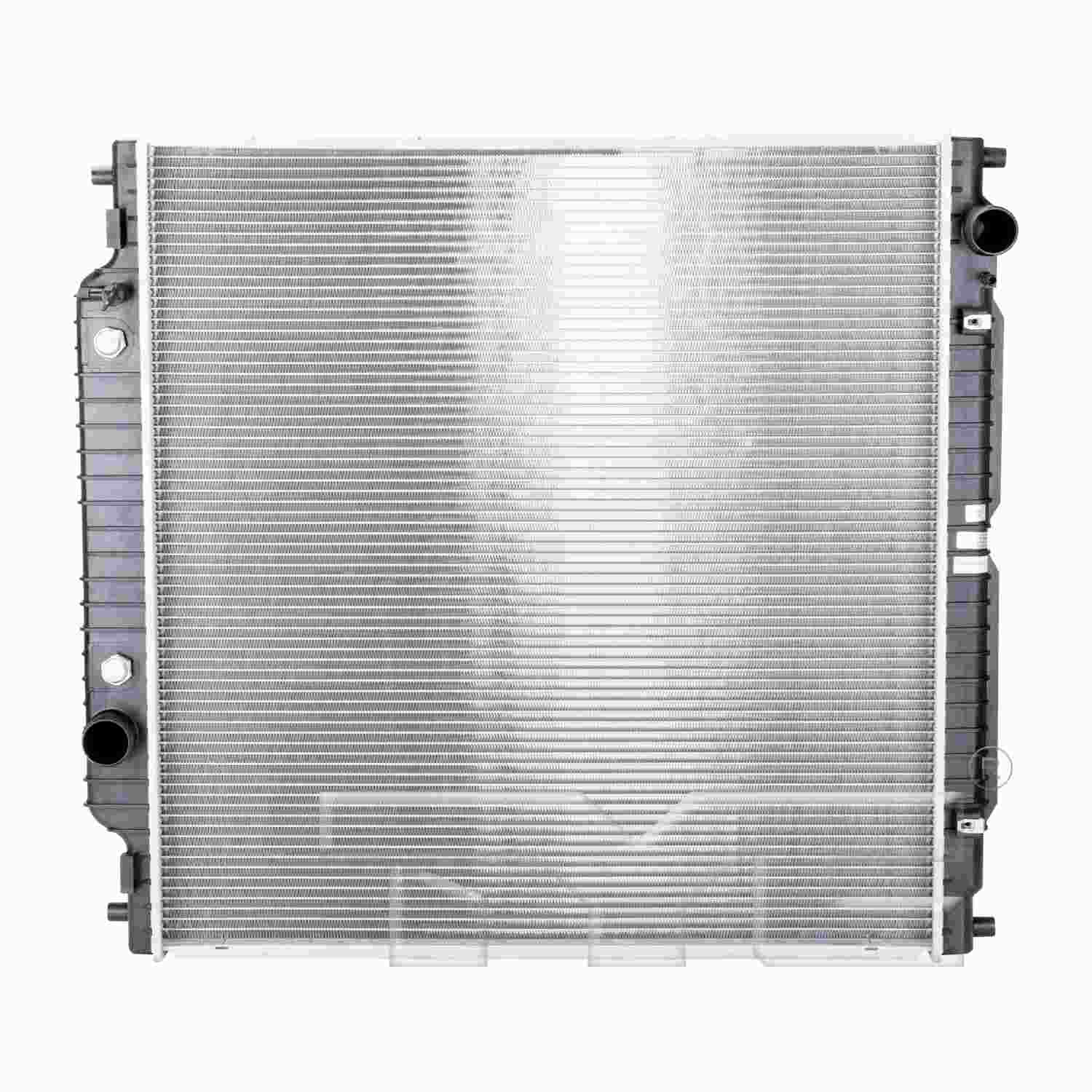 TYC TYC Radiator  top view frsport 2886