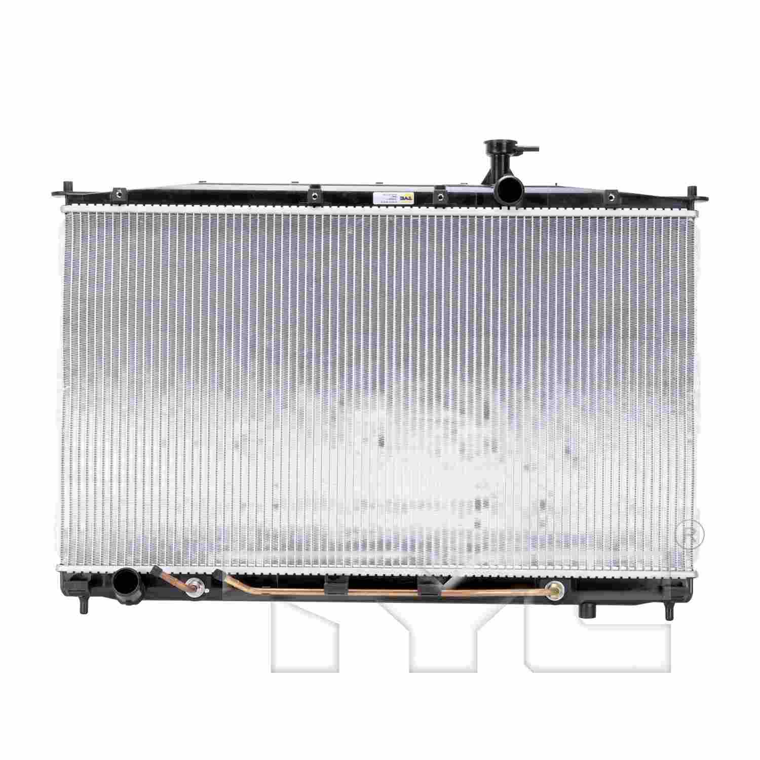 TYC TYC Radiator  top view frsport 2897