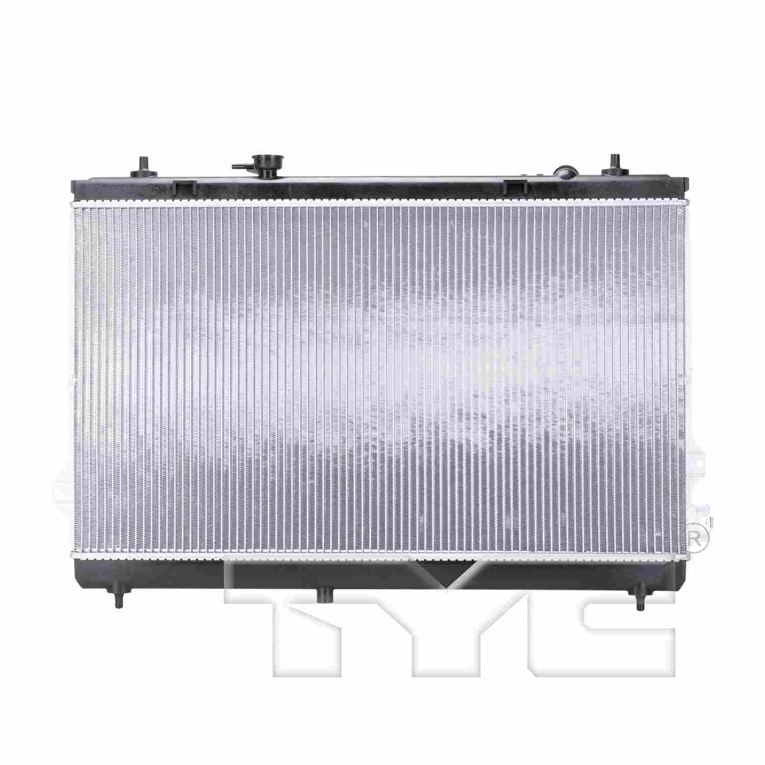 TYC TYC Radiator  top view frsport 2898