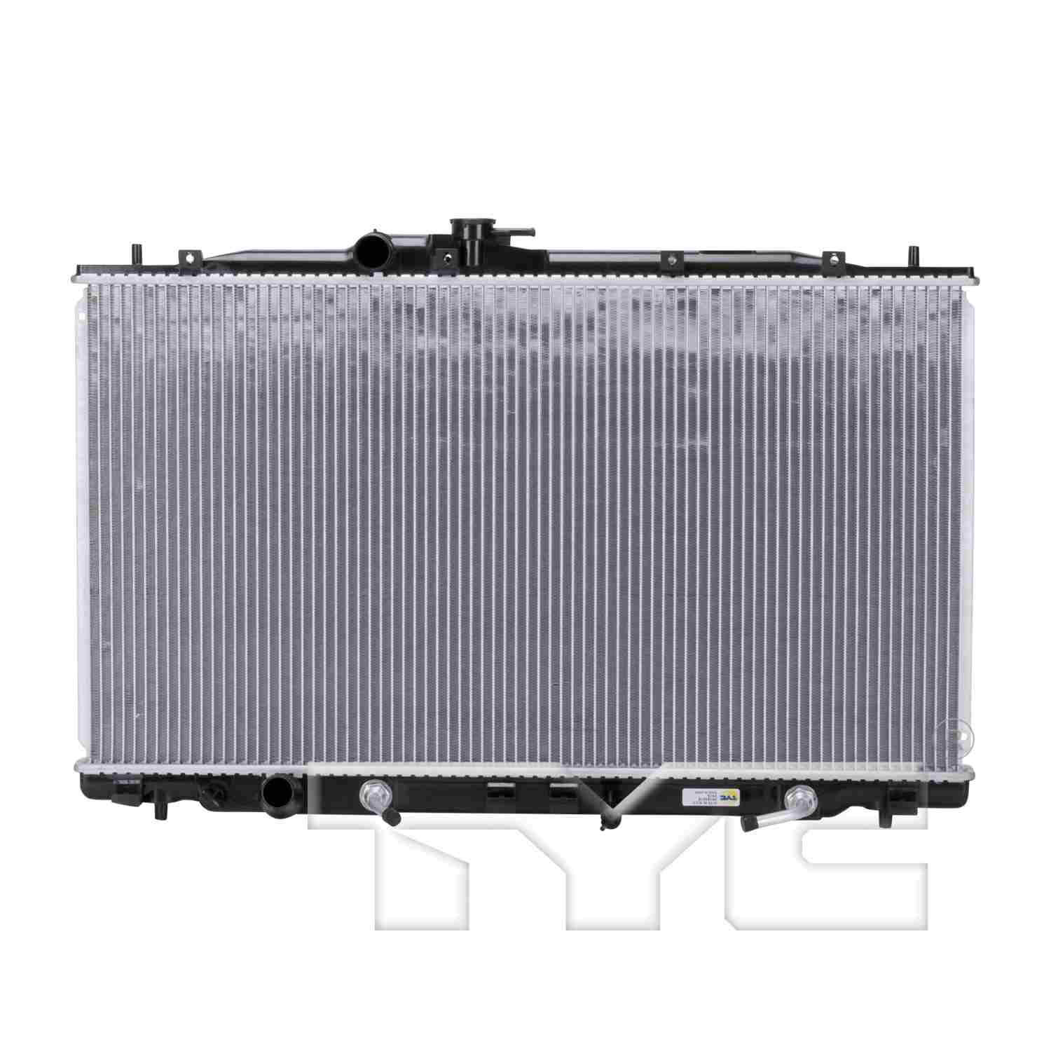 TYC TYC Radiator  top view frsport 2916