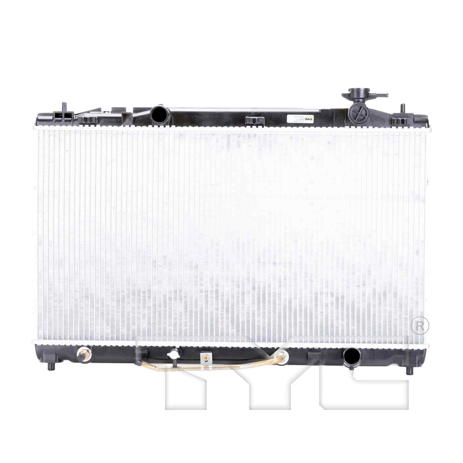 TYC TYC Radiator  top view frsport 2917