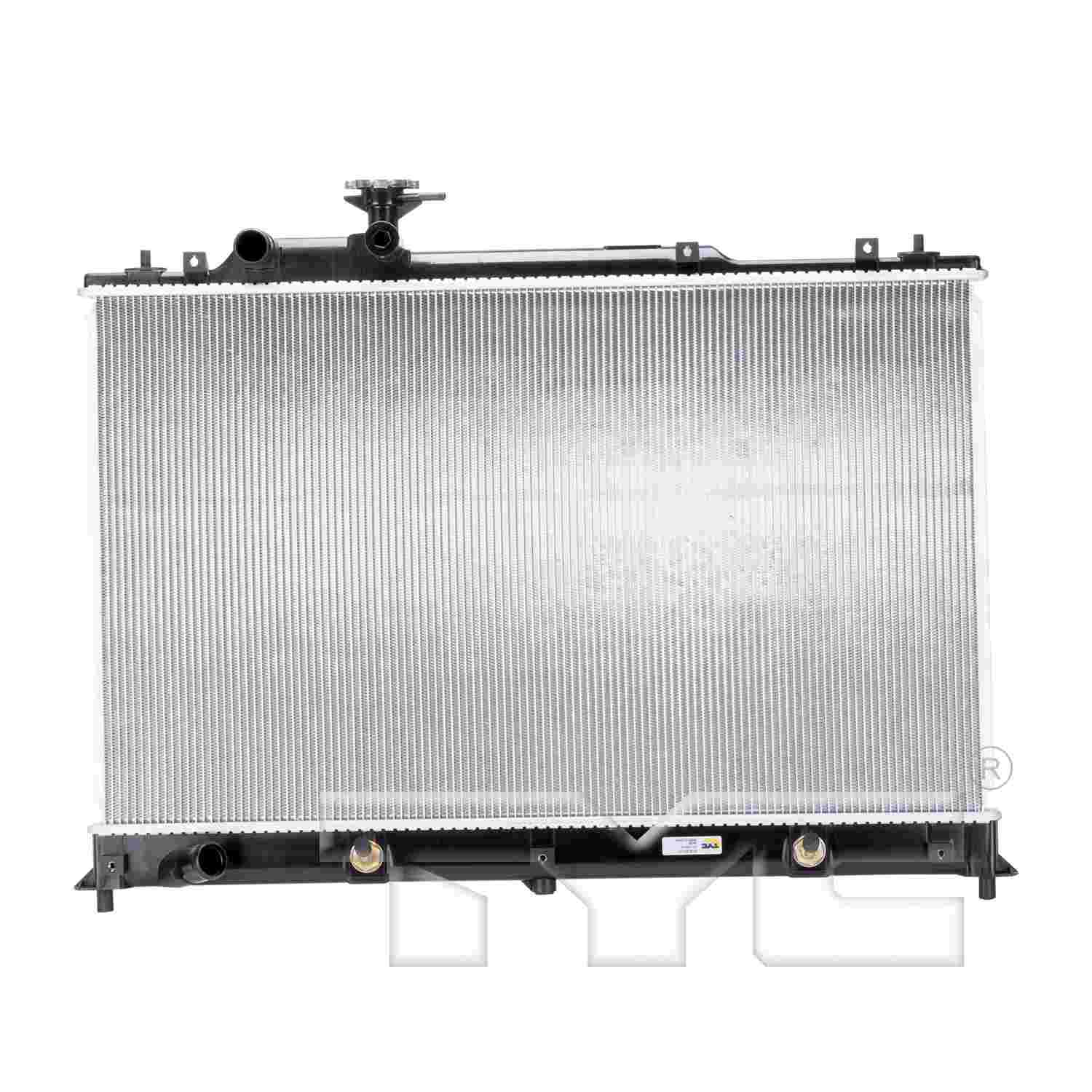 TYC TYC Radiator  top view frsport 2918