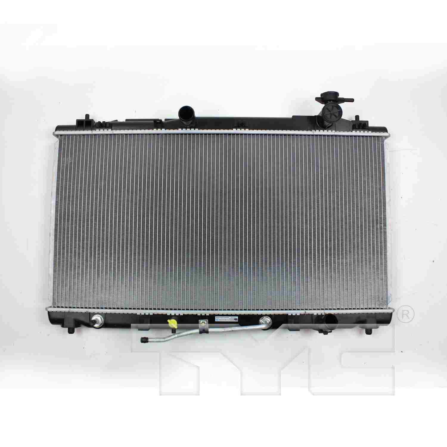 TYC TYC Radiator  top view frsport 2919