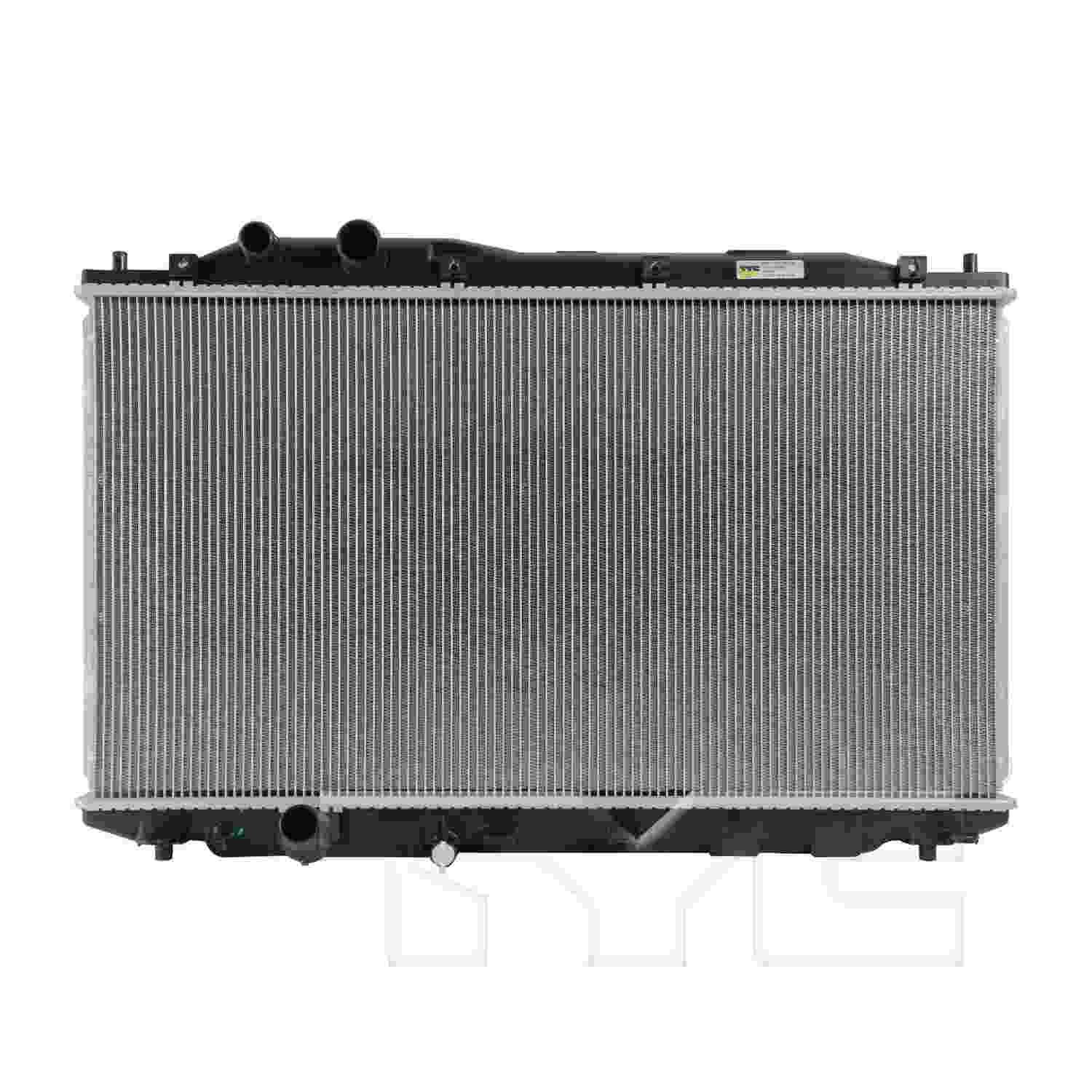 TYC TYC Radiator  top view frsport 2922