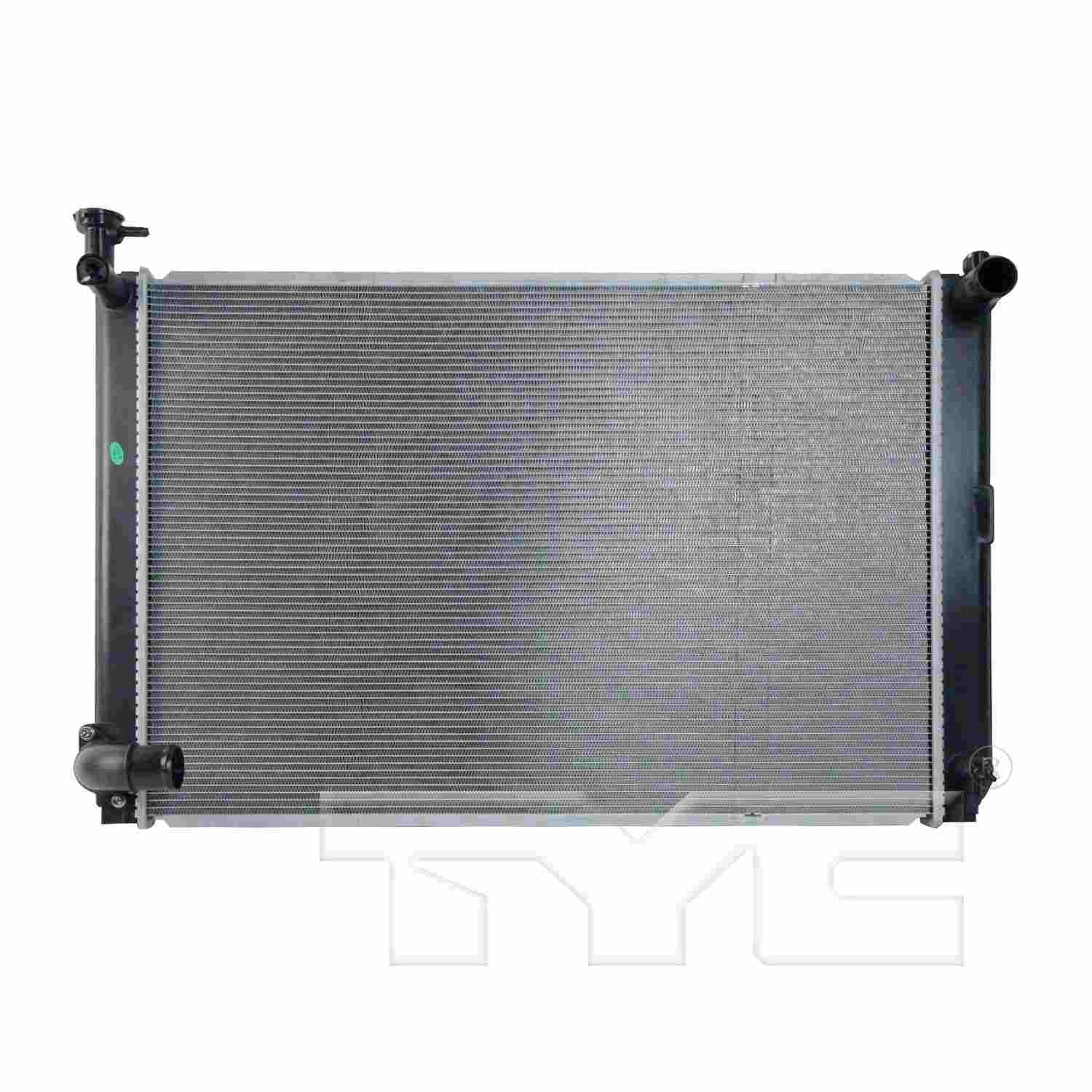 TYC TYC Radiator  top view frsport 2929