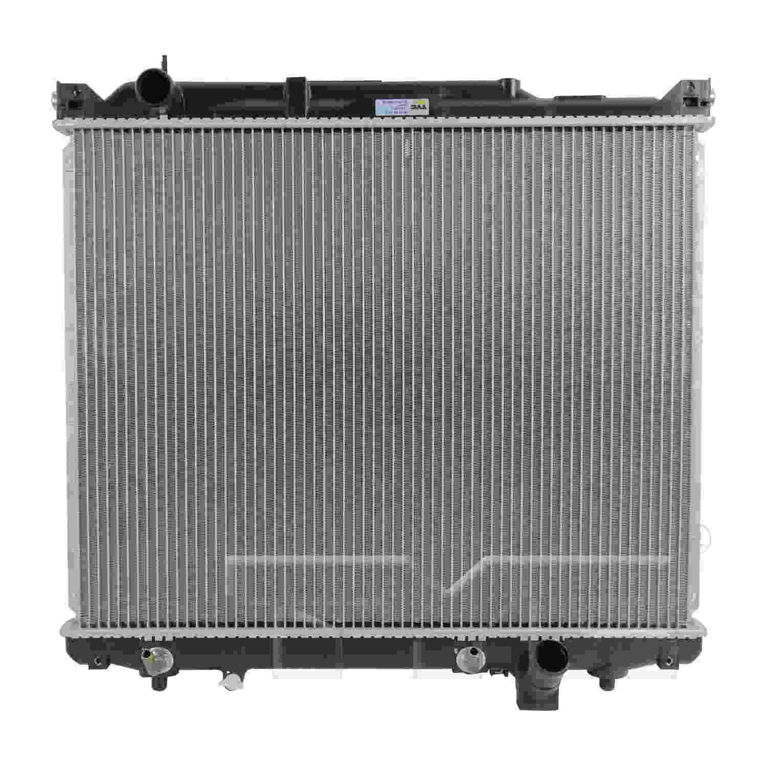 TYC TYC Radiator  top view frsport 2933