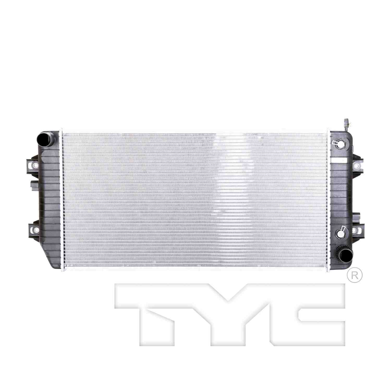 TYC TYC Radiator  top view frsport 2935