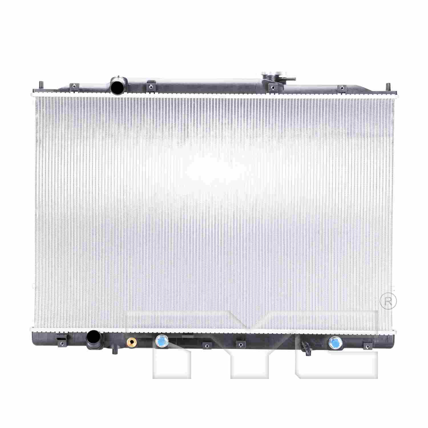 TYC TYC Radiator  top view frsport 2938