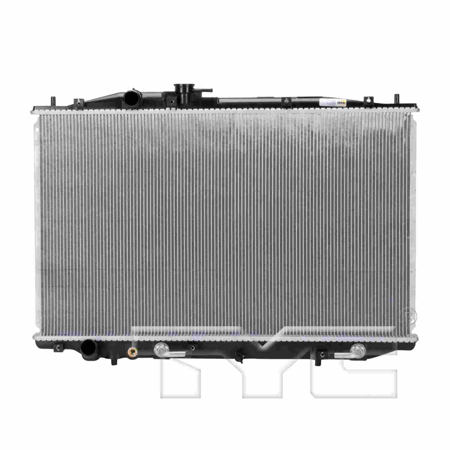 TYC TYC Radiator  top view frsport 2939