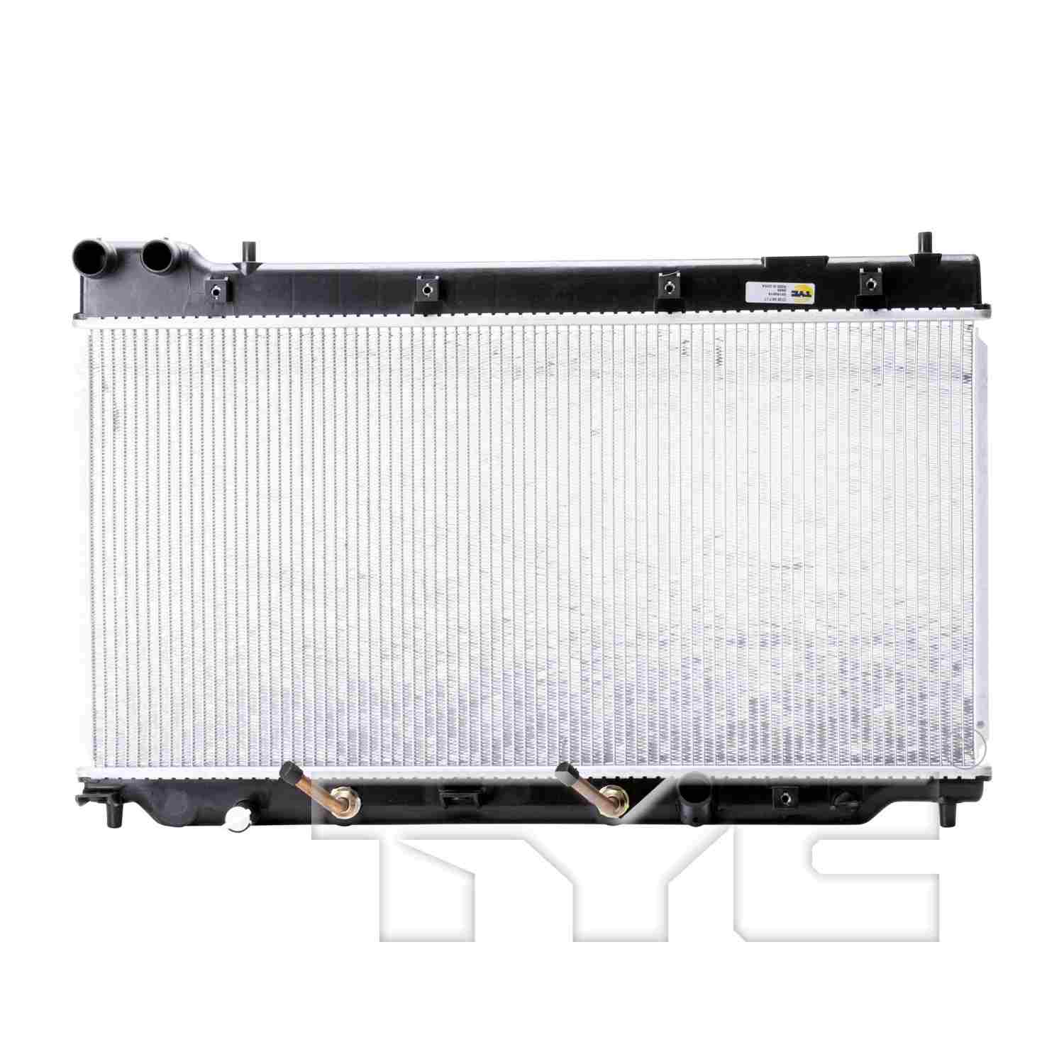 TYC TYC Radiator  top view frsport 2955