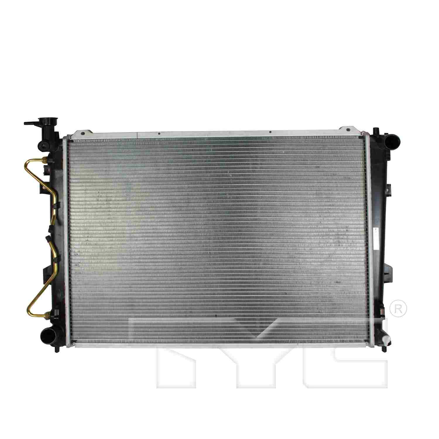 TYC TYC Radiator  top view frsport 2961