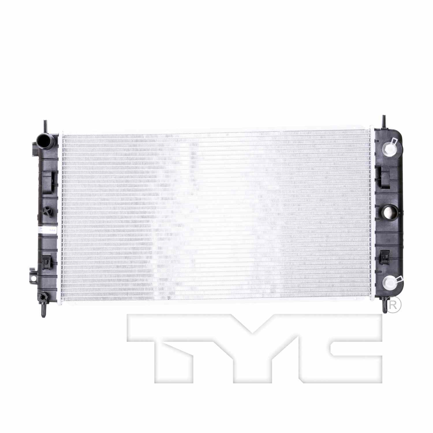 TYC TYC Radiator  top view frsport 2972