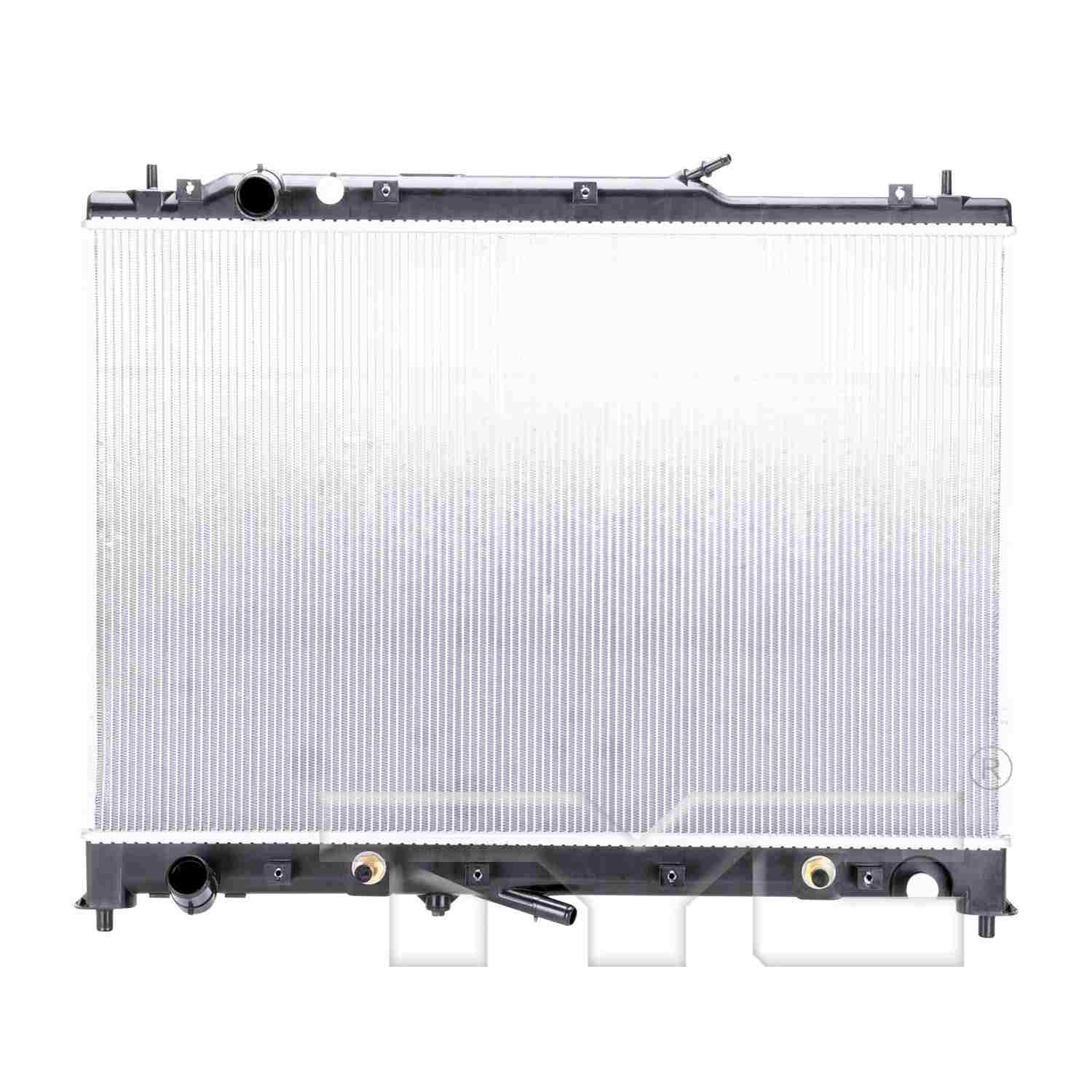 TYC TYC Radiator  top view frsport 2985