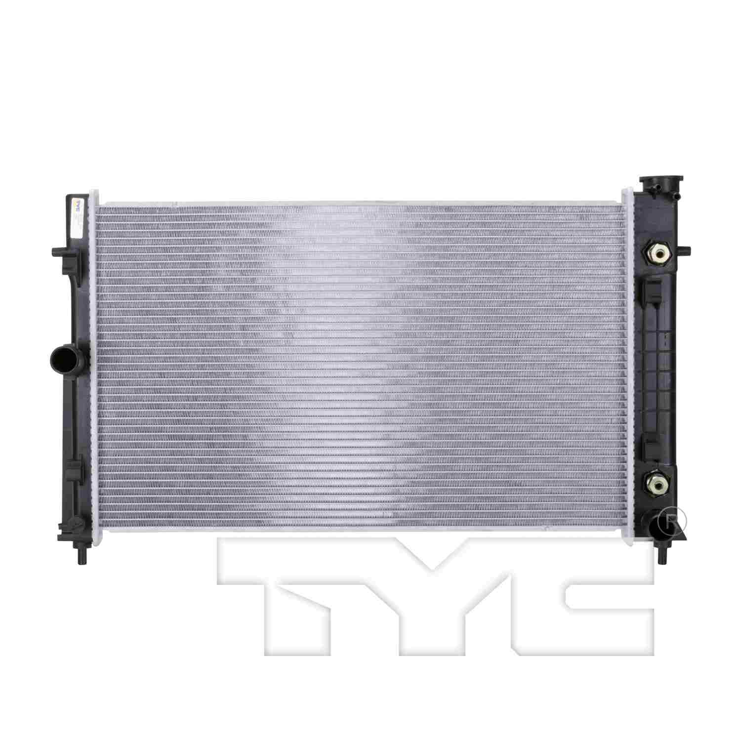 TYC TYC Radiator  top view frsport 2987