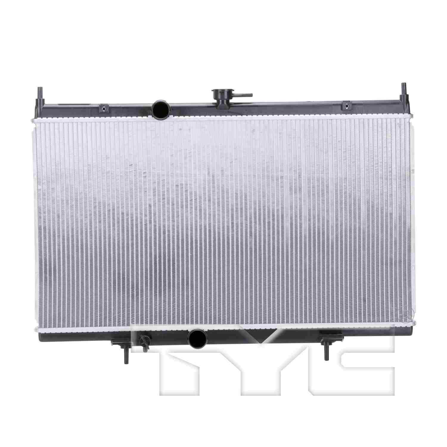 TYC TYC Radiator  top view frsport 2998