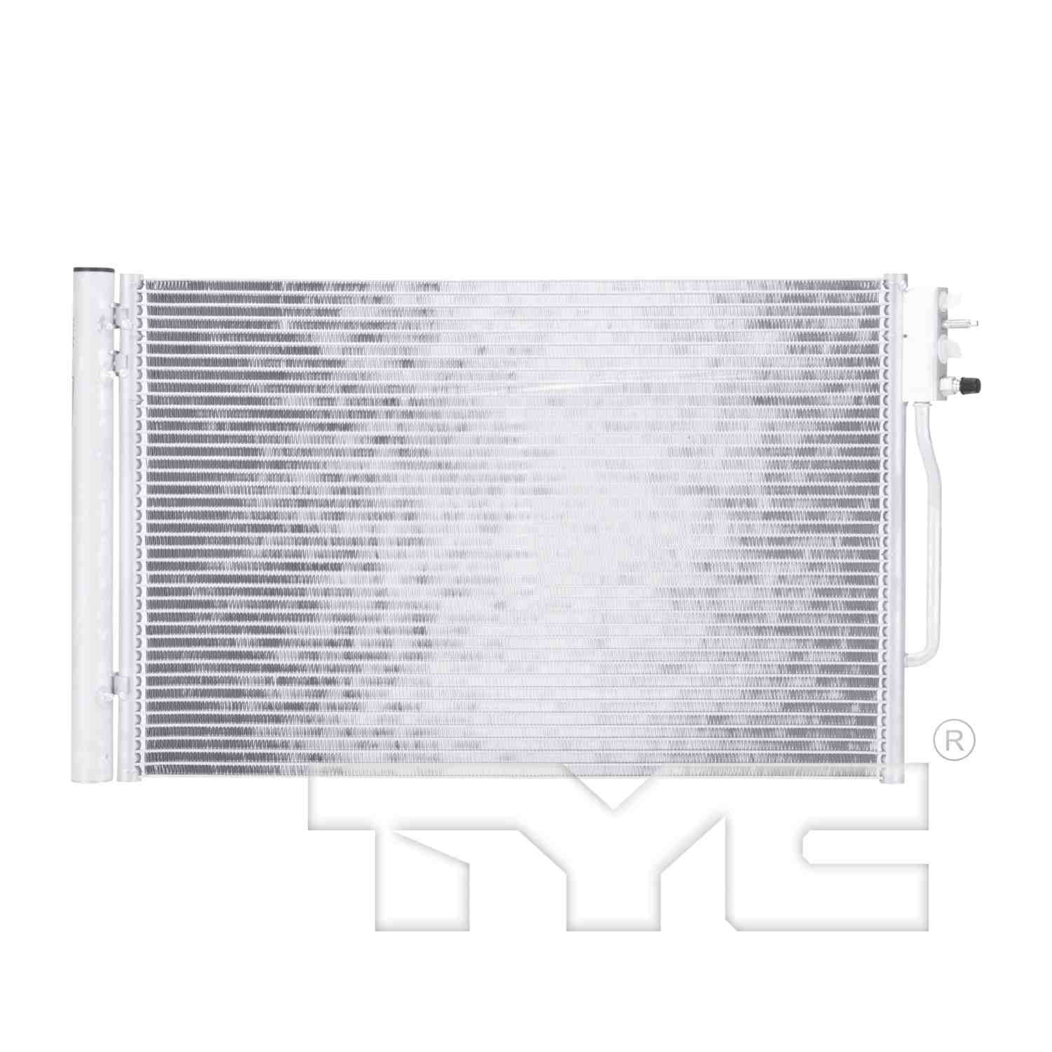 TYC A/C Condenser  top view frsport 30026