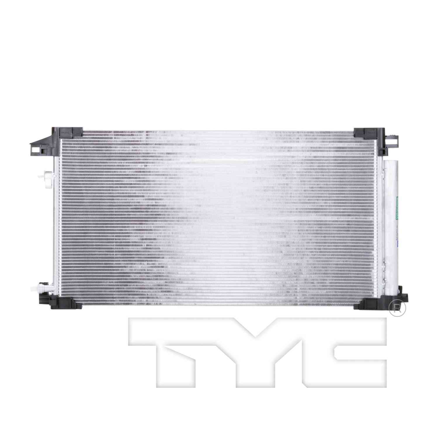 TYC A/C Condenser  top view frsport 30029