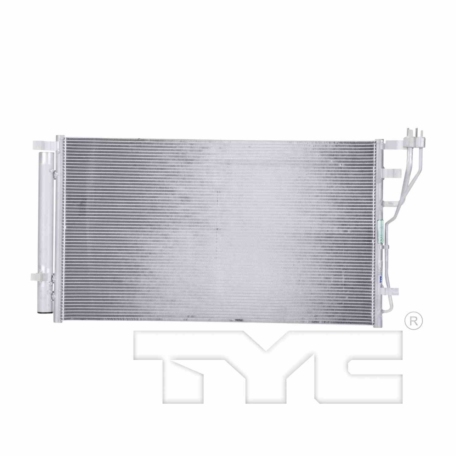 TYC A/C Condenser  top view frsport 30031