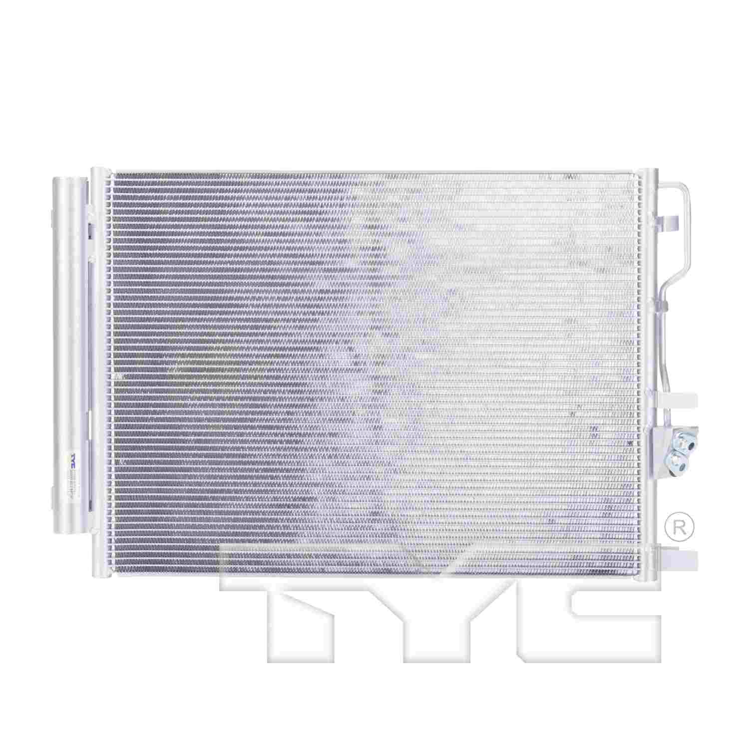 TYC A/C Condenser  top view frsport 30035