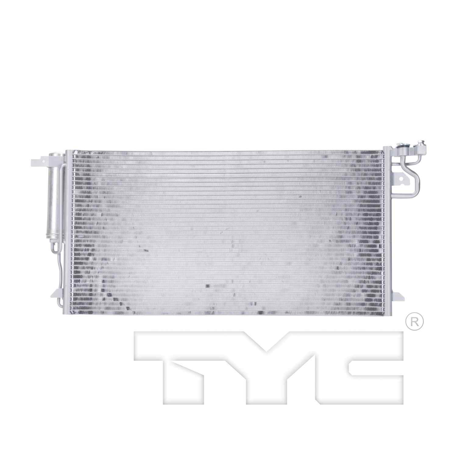 TYC A/C Condenser  top view frsport 30041