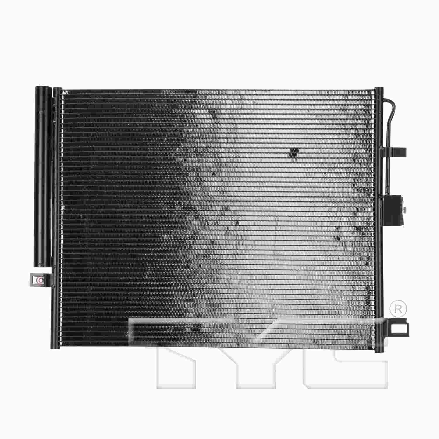 TYC A/C Condenser  top view frsport 30044