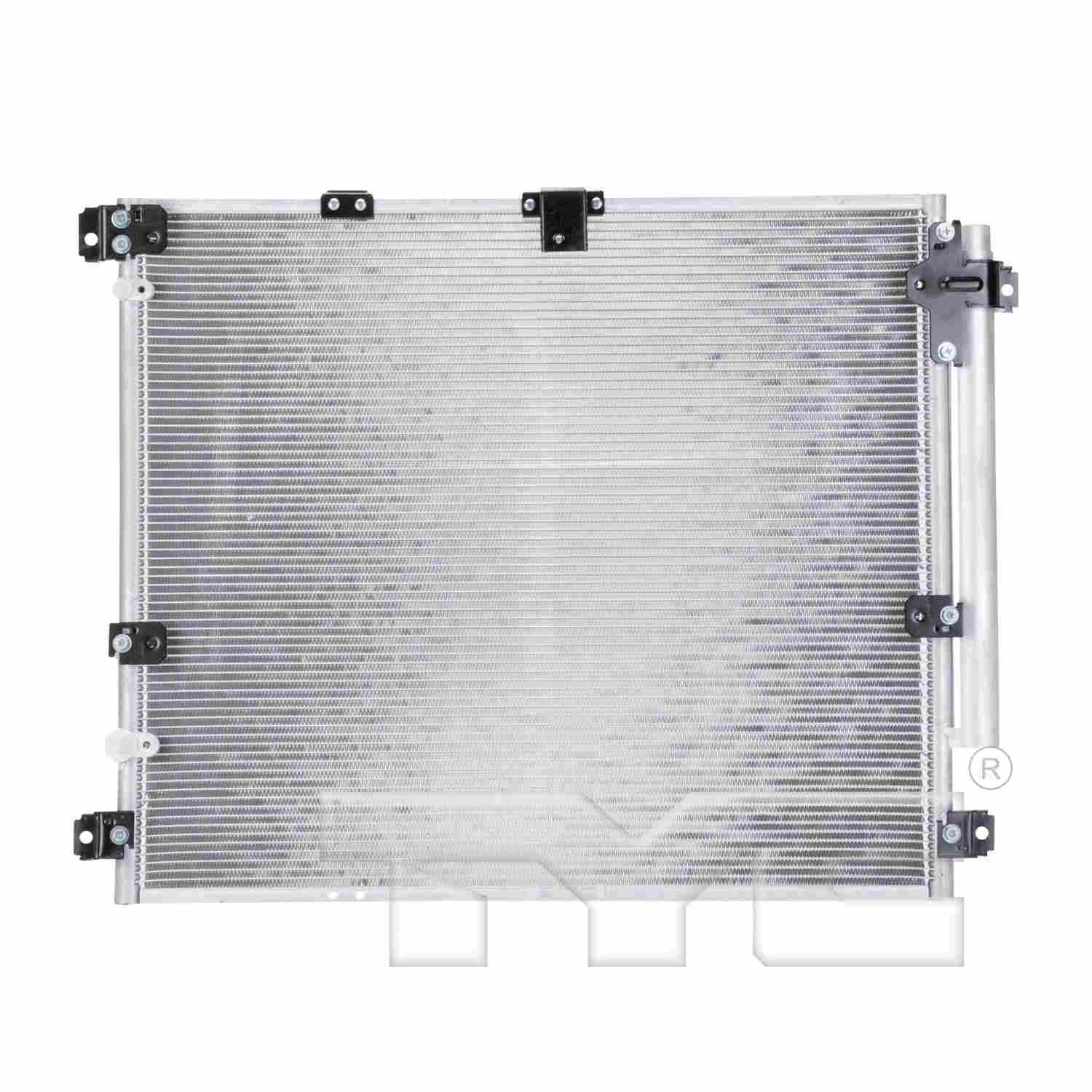 TYC A/C Condenser  top view frsport 3349