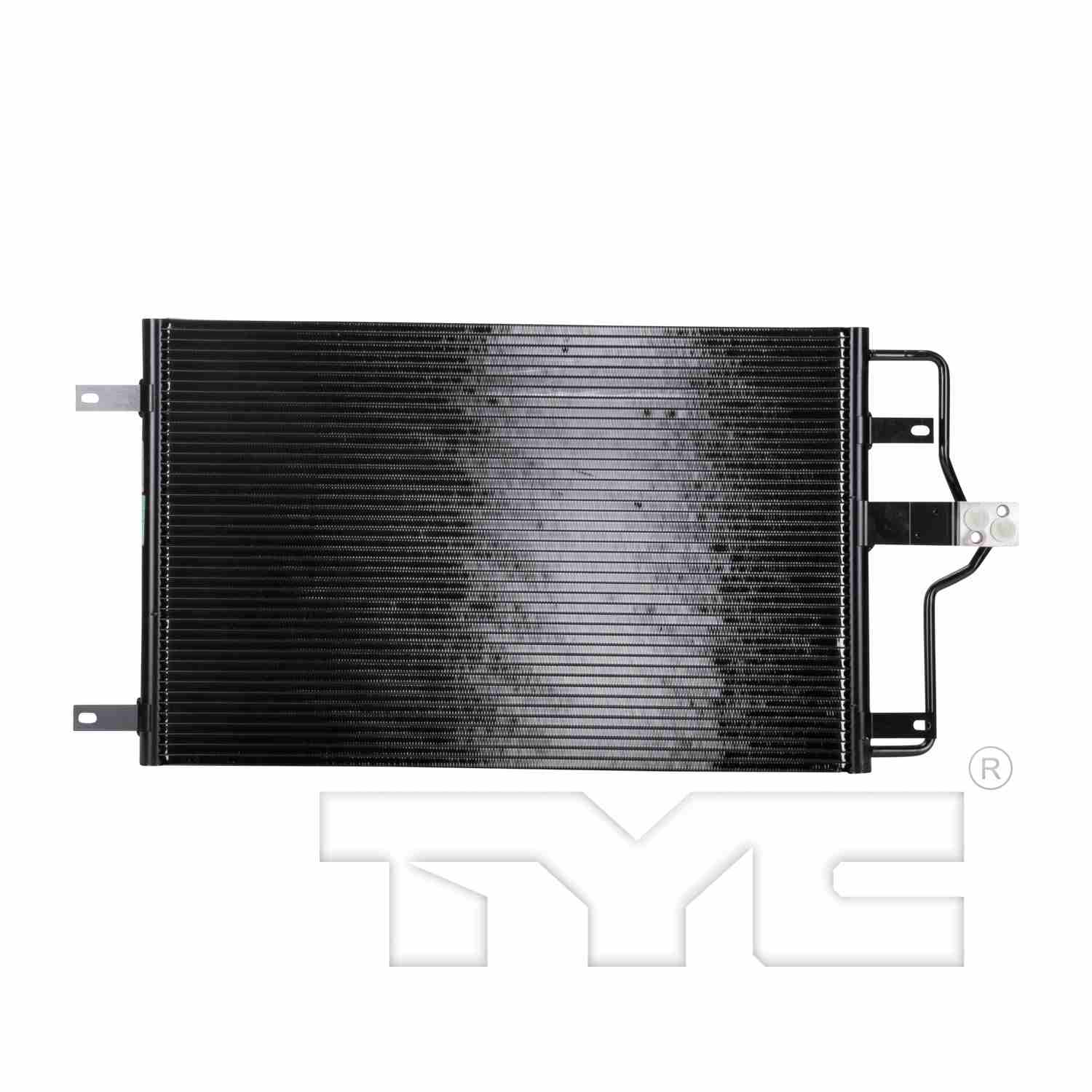 TYC A/C Condenser  top view frsport 3377