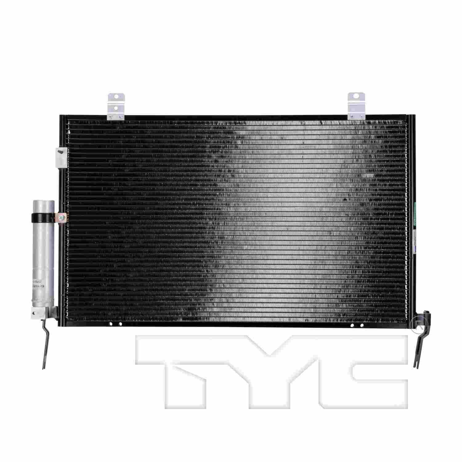 TYC A/C Condenser  top view frsport 3383