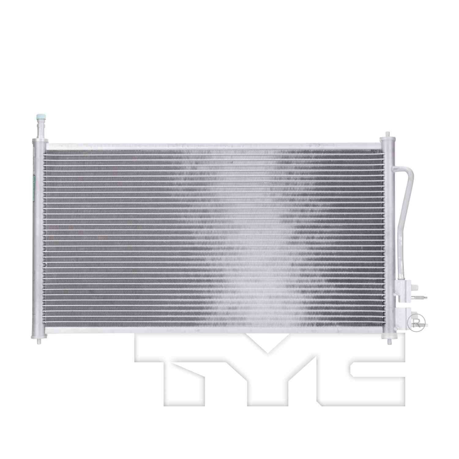 TYC A/C Condenser  top view frsport 3391