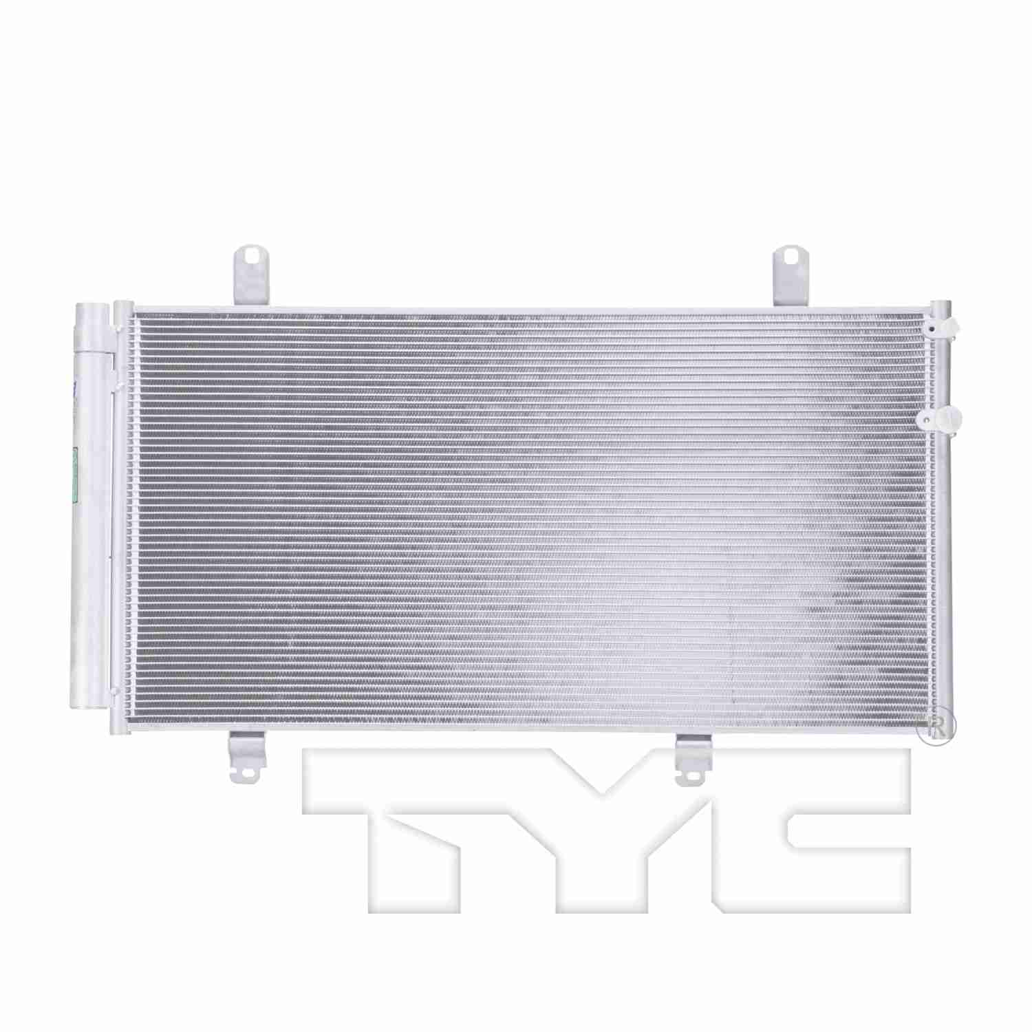 TYC A/C Condenser  top view frsport 3396