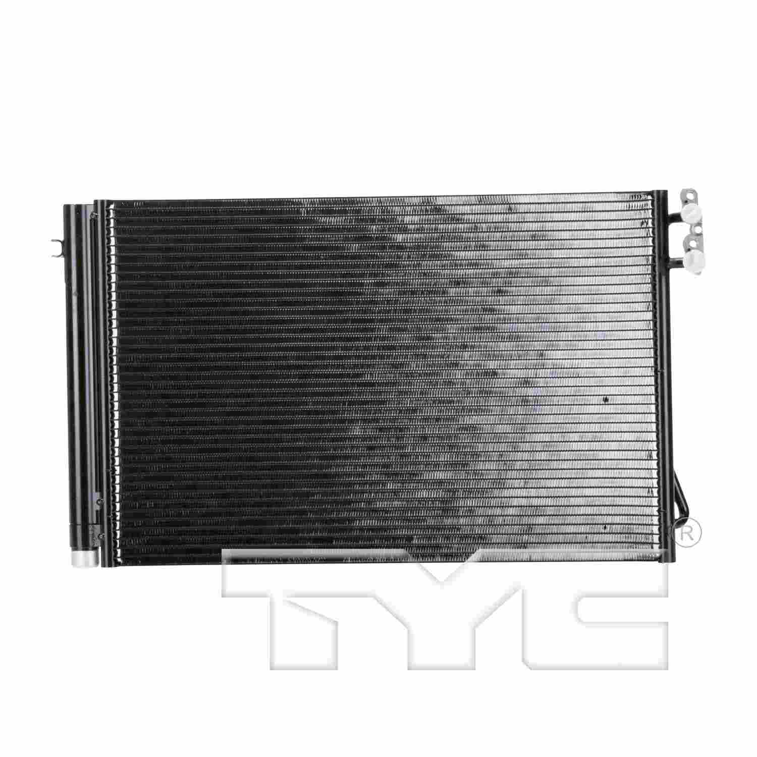 TYC A/C Condenser  top view frsport 3443