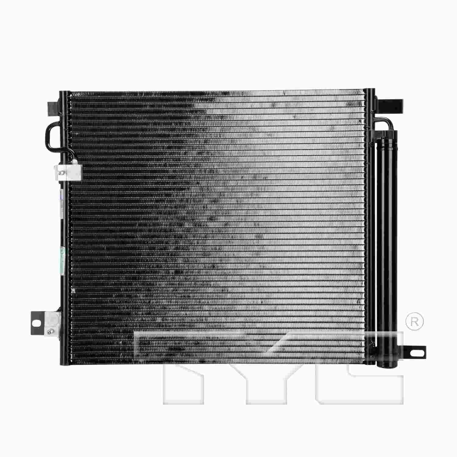 TYC A/C Condenser  top view frsport 3445