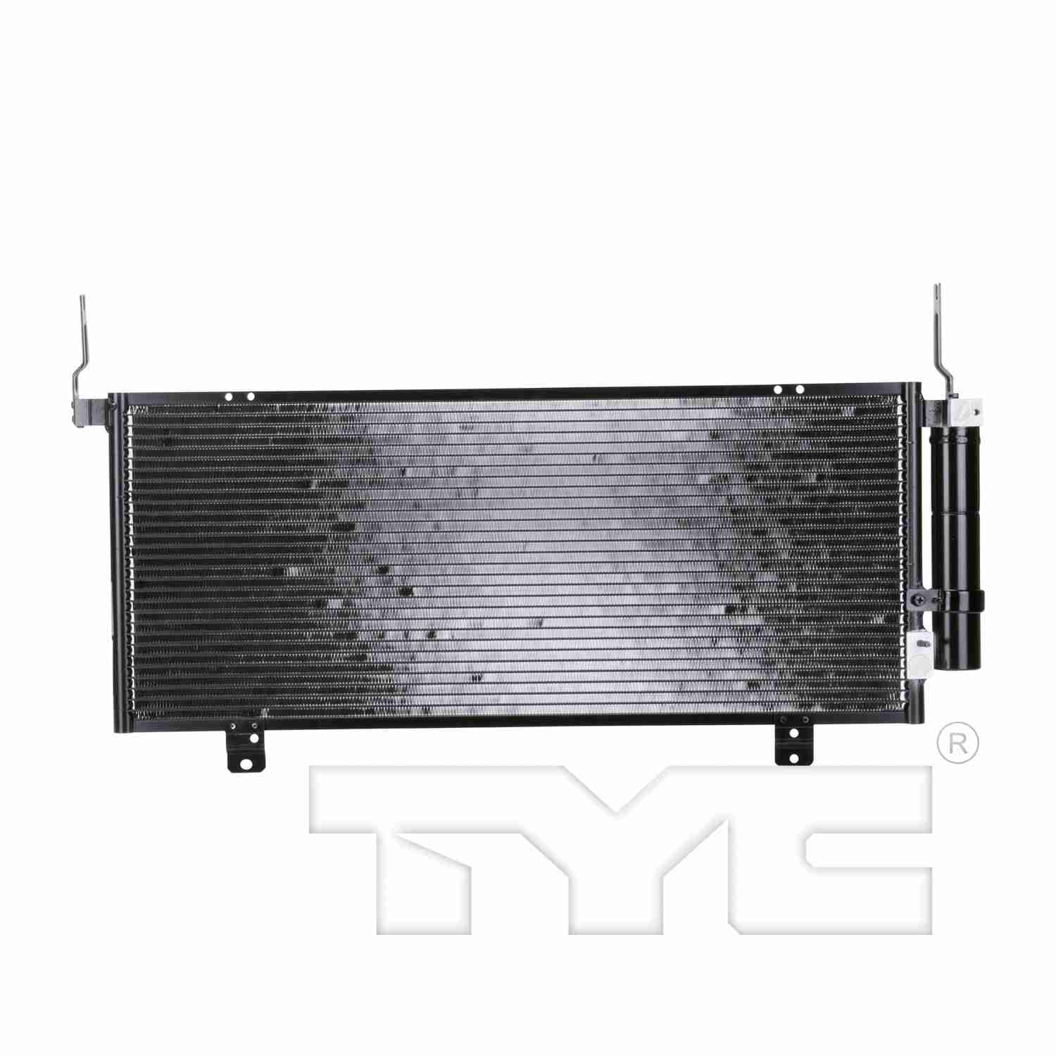 TYC A/C Condenser  top view frsport 3457