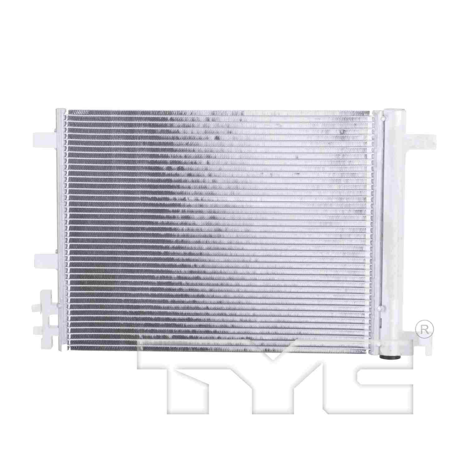 TYC A/C Condenser  top view frsport 3462