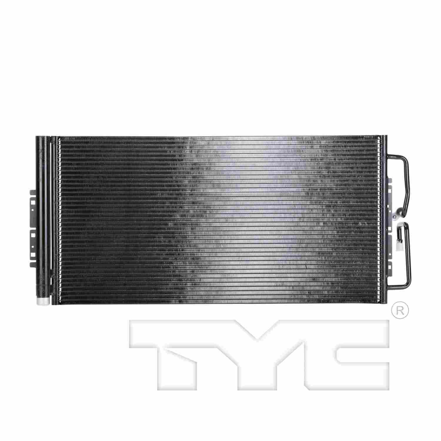 TYC A/C Condenser  top view frsport 3467