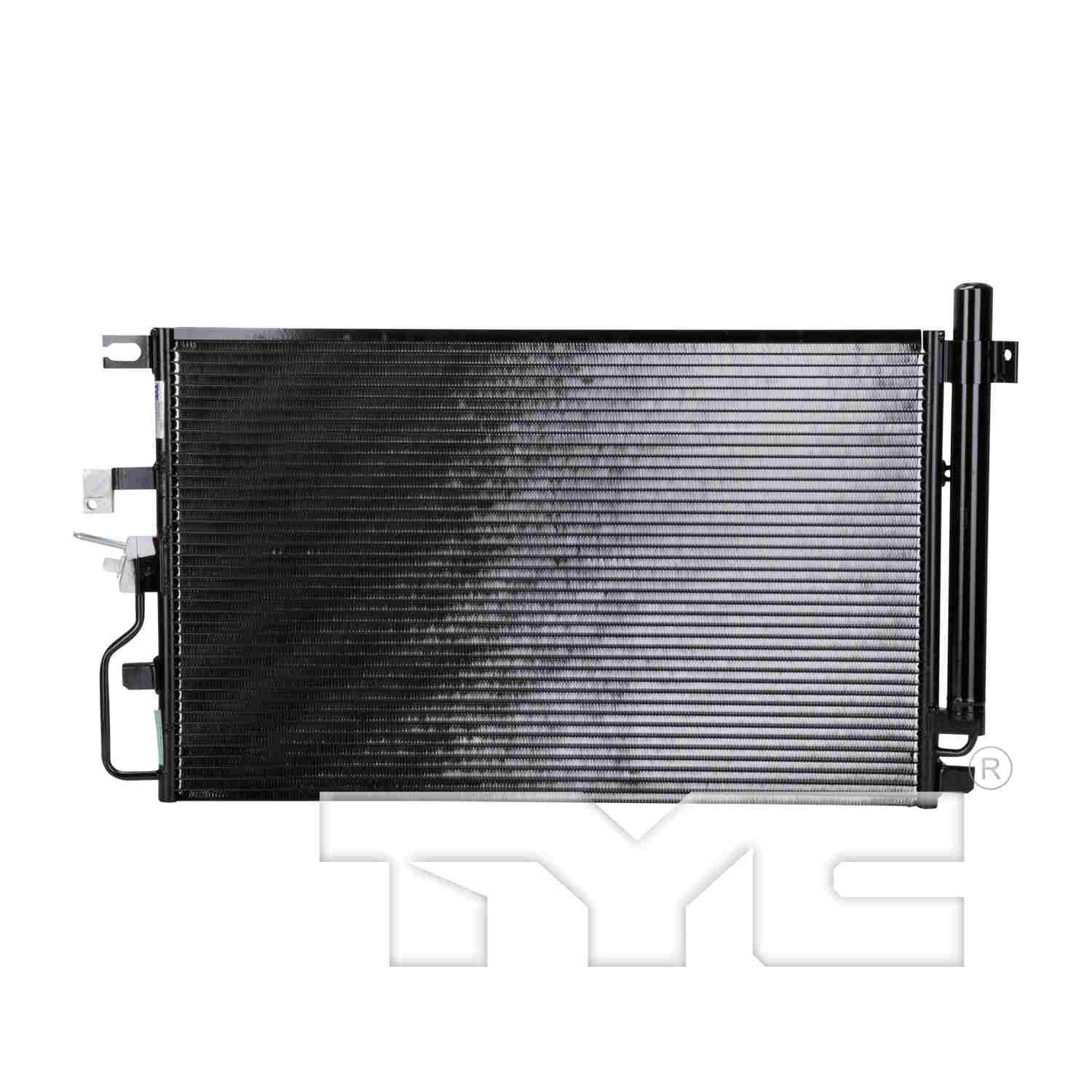 TYC A/C Condenser  top view frsport 3468