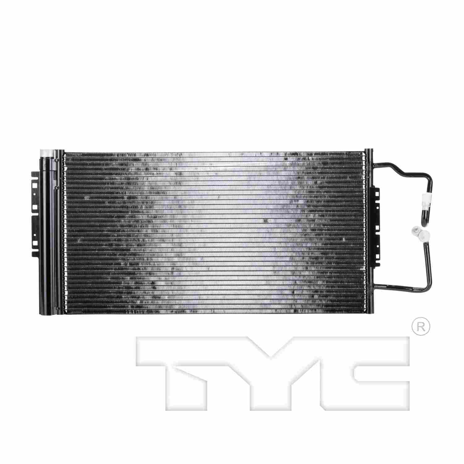 TYC A/C Condenser  top view frsport 3474