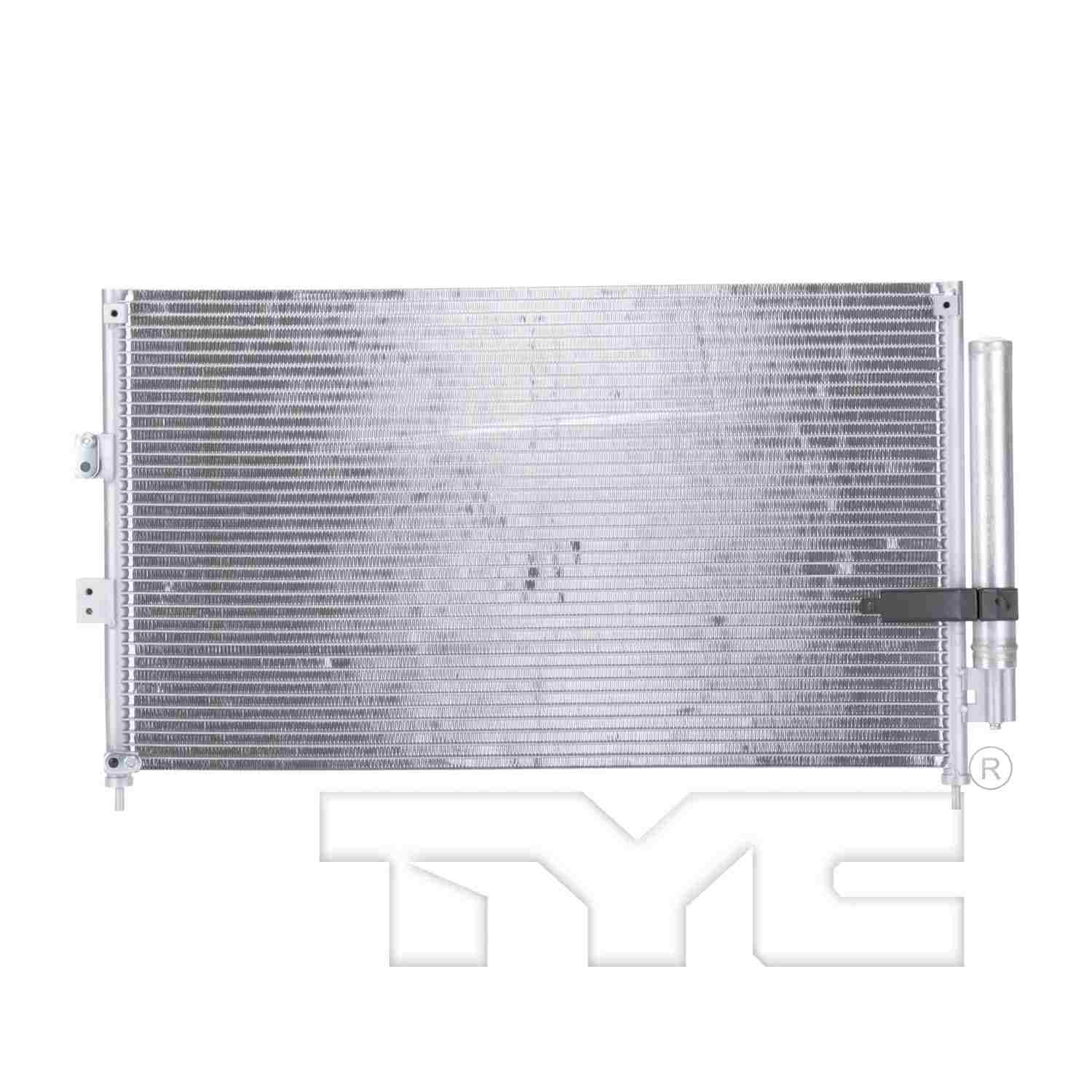 TYC A/C Condenser  top view frsport 3525