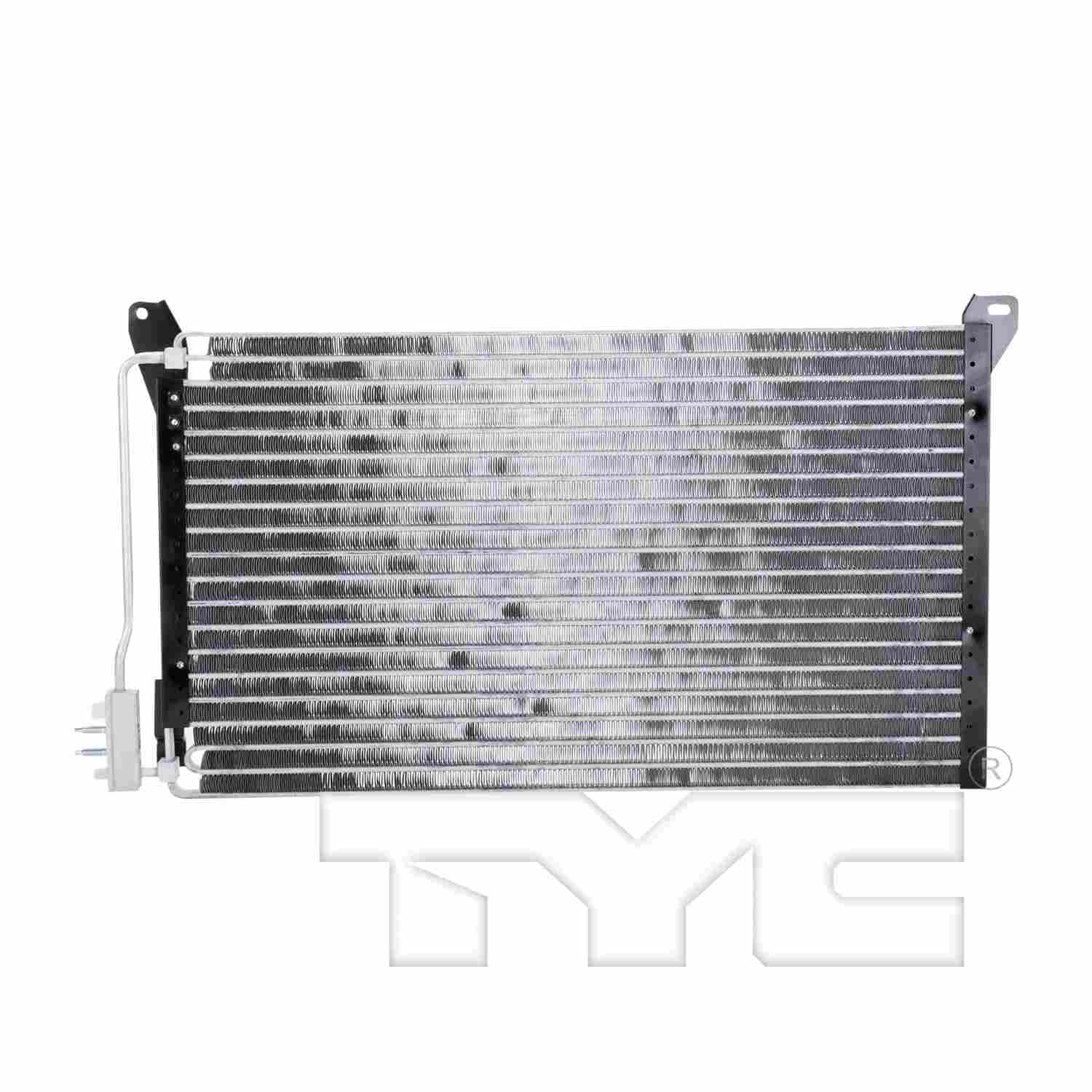 TYC A/C Condenser  top view frsport 3573