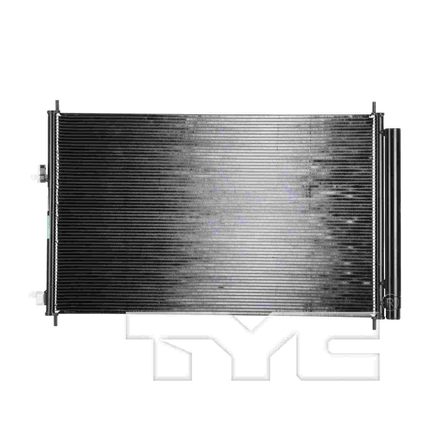 TYC A/C Condenser  top view frsport 3575