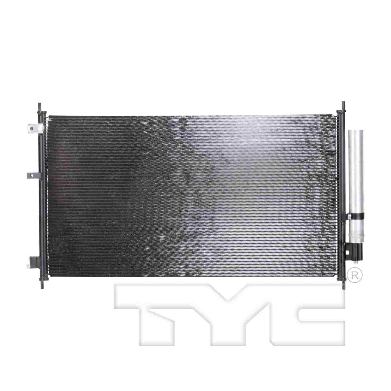 TYC A/C Condenser  top view frsport 3592