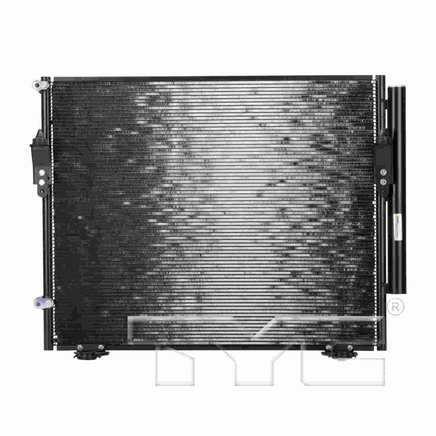 TYC A/C Condenser  top view frsport 3598