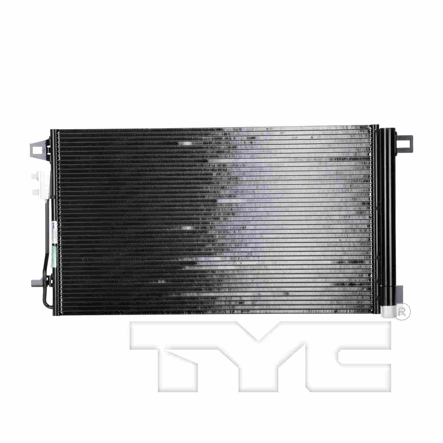 TYC A/C Condenser  top view frsport 3649