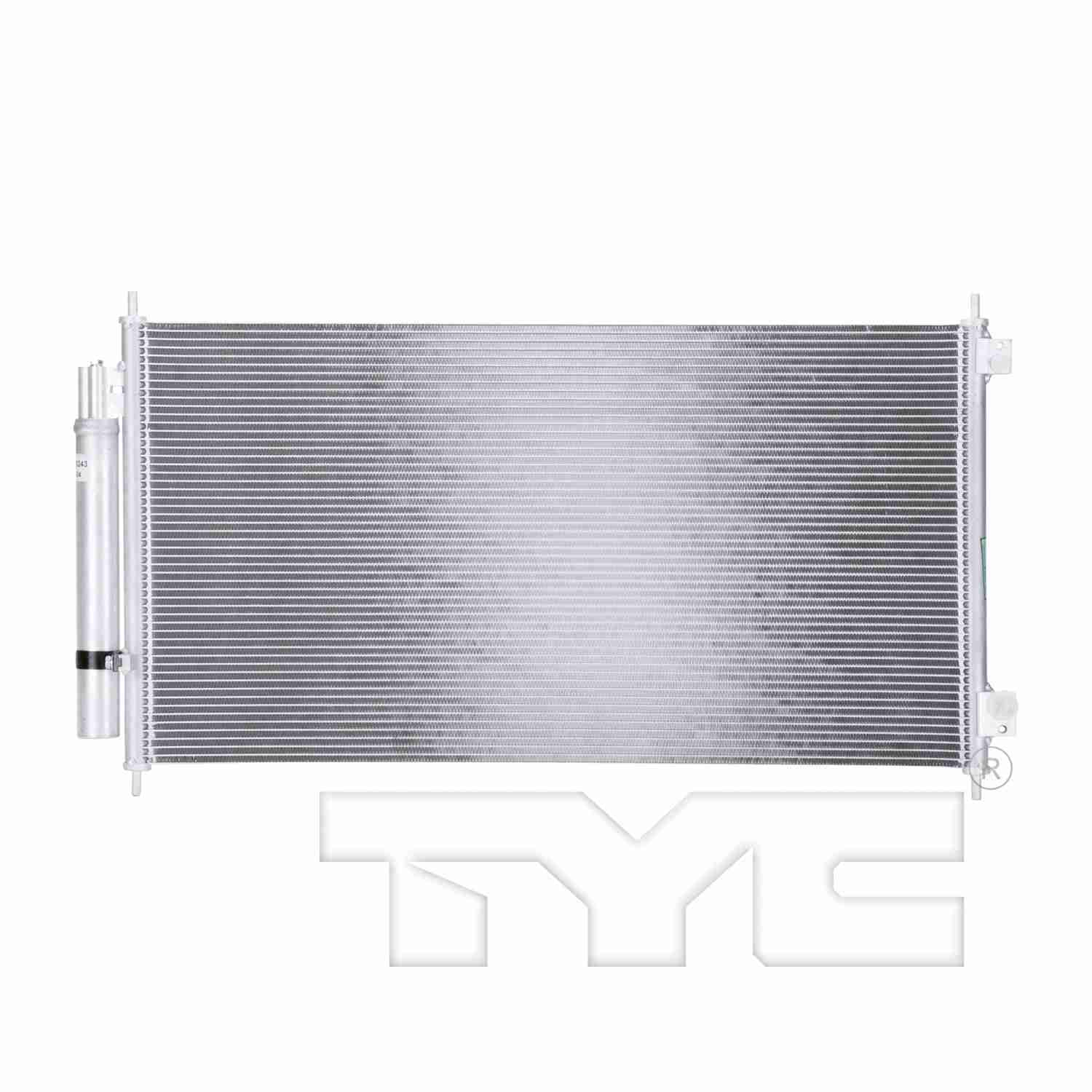 TYC A/C Condenser  top view frsport 3669