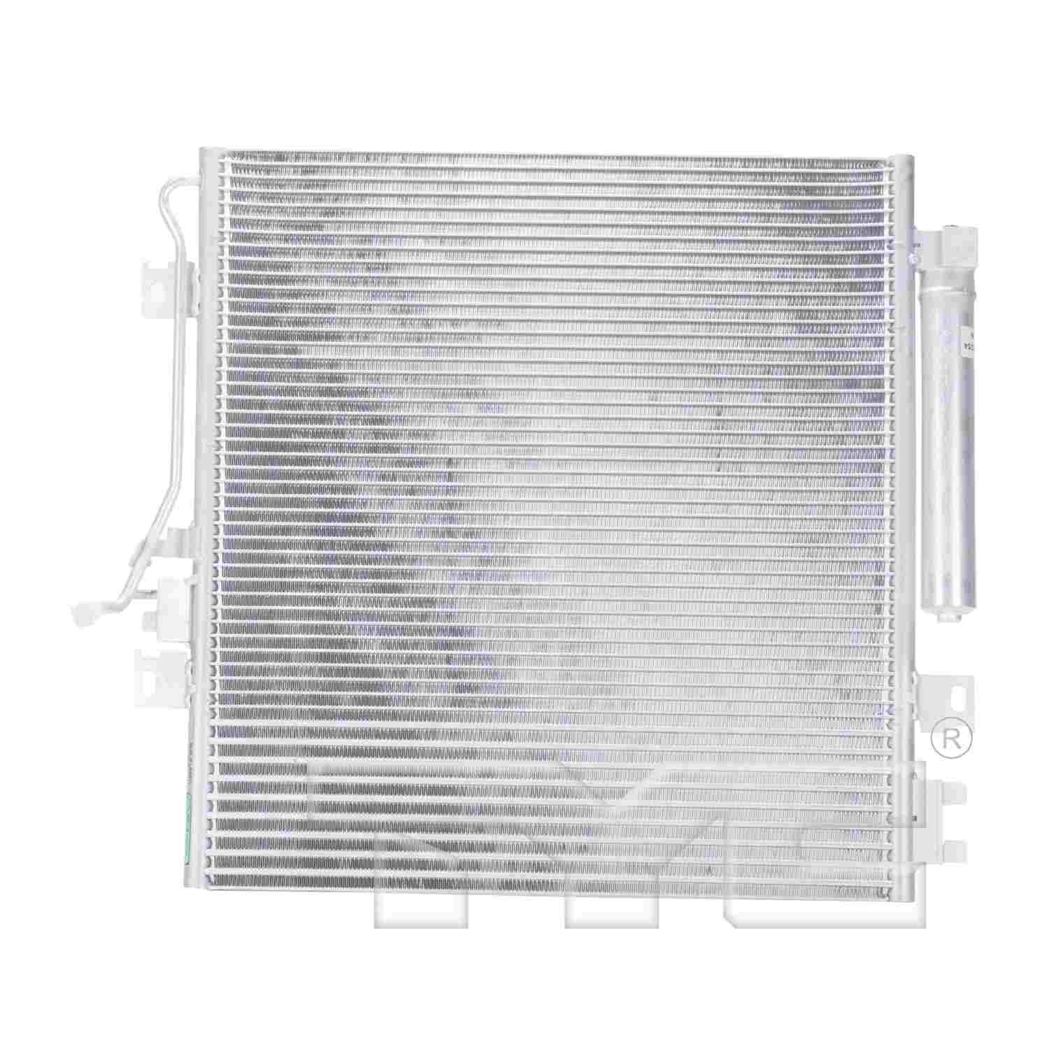 TYC A/C Condenser  top view frsport 3683