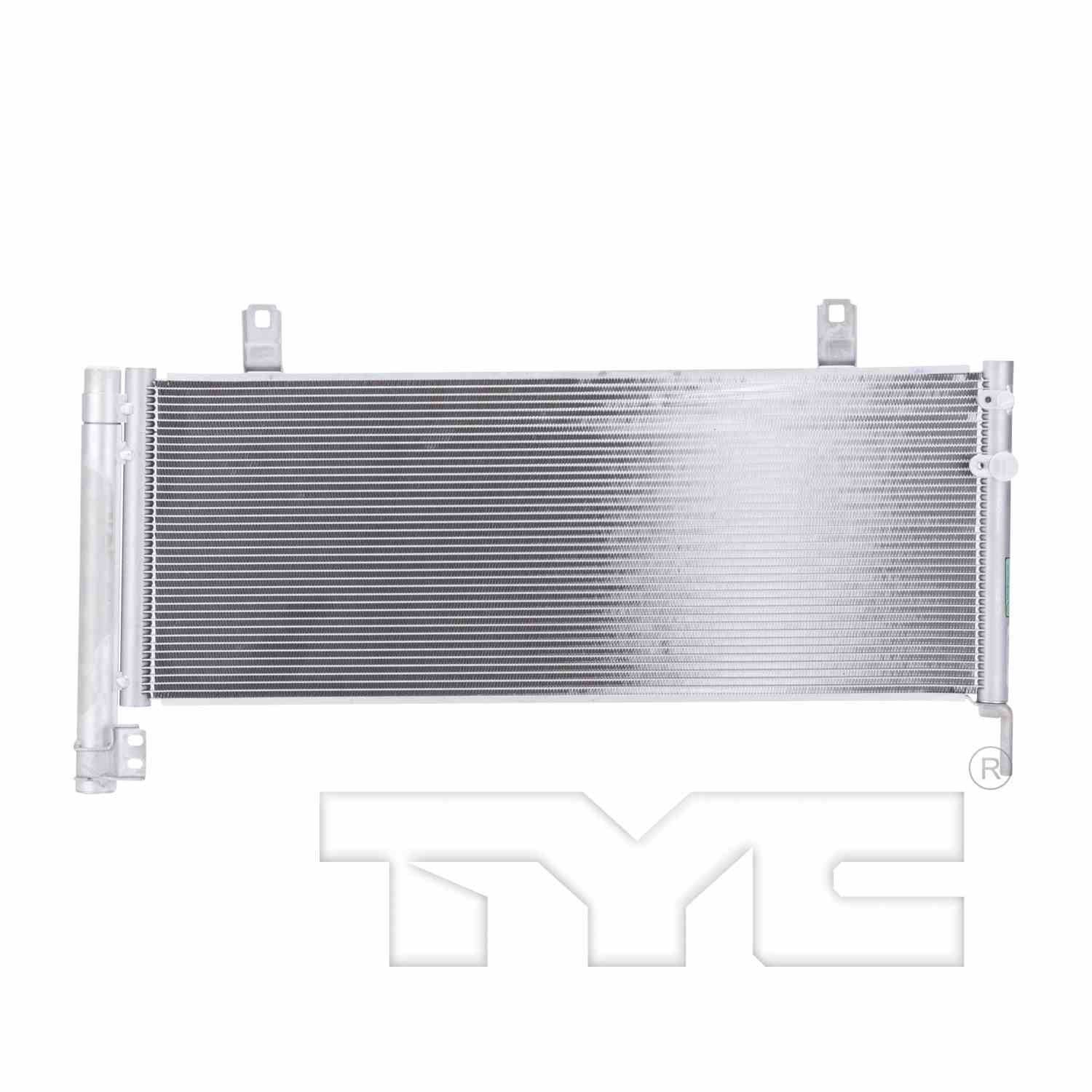 TYC A/C Condenser  top view frsport 3694