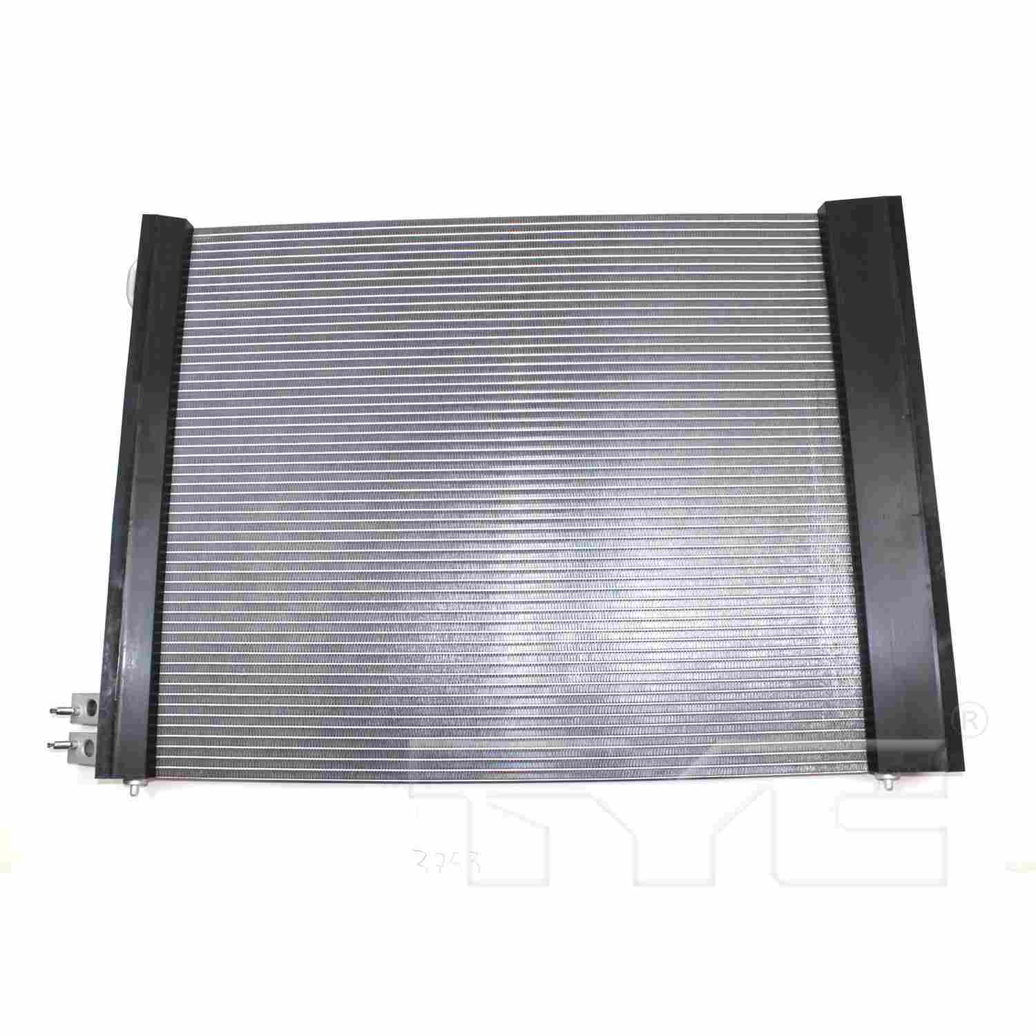 TYC A/C Condenser  top view frsport 3753